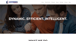 Desktop Screenshot of jakobsenconsulting.com